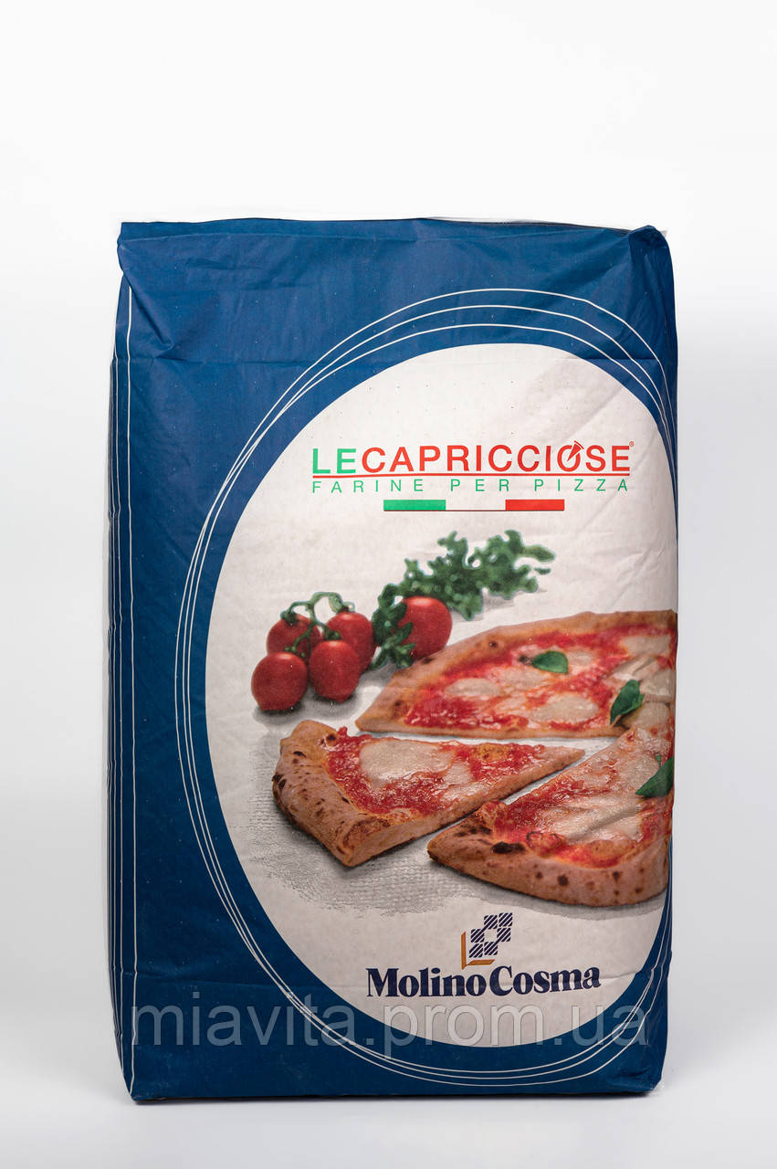 Італійське борошно для піци CAPRICCIOSA BLU - фото 2 - id-p1647617872