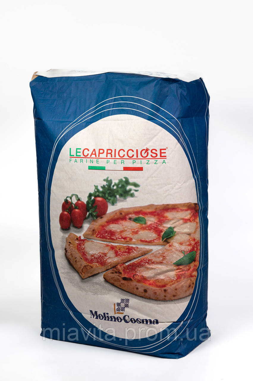 Італійське борошно для піци CAPRICCIOSA BLU - фото 3 - id-p1647617872