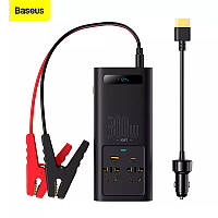 Автомобільний інвертор Baseus IGBT Power Inverter 300W 12V на 220V чистий синус Super SI