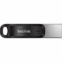 Флеш пам'ять SanDisk iXpand Go 64 GB Black USB 3.0/Lightning (SDIX60N-064G-GN6NN)