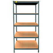 Металевий стелаж MRL-2100 ( 900x600) чорний, фото 2