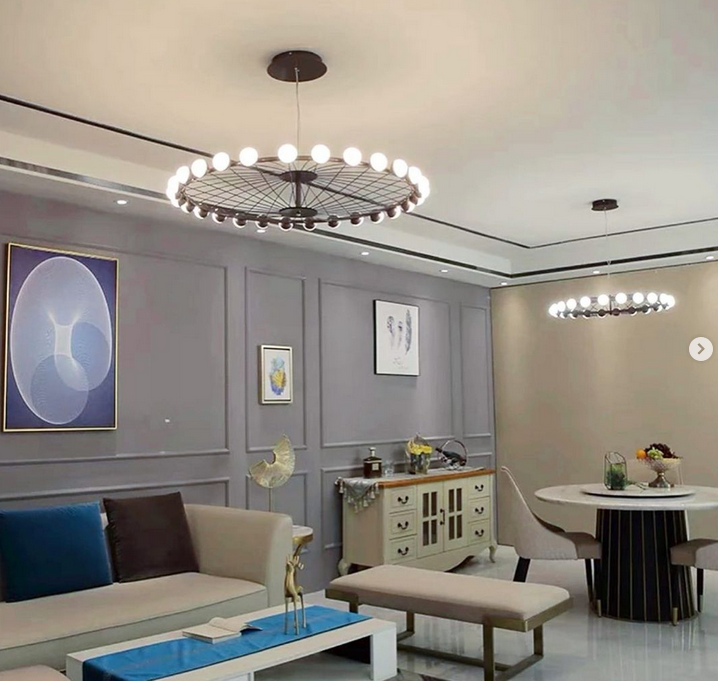 Люстра Sputnik LED Ring на 18/12 ламп, фото 1