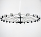 Люстра Sputnik LED Ring на 18/12 ламп, фото 3