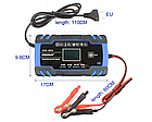 Зарядний пристрій 8А для акумуляторів авто, AGM, GEL 12В / 24В з функцією відновлення, фото 2