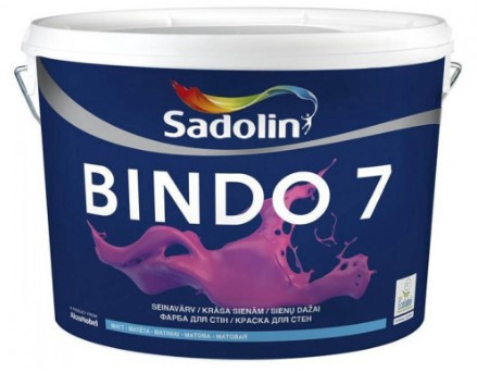 Sadolin BINDO 7 Матова фарба для стін, фото 1