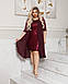 Жіноча стильна сукня Батал, фото 6