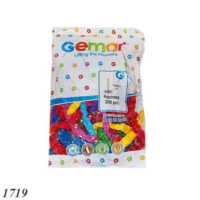 Повітряні кульки Gemar Спіраль 100шт