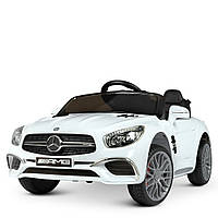 Детский электромобиль Mercedes (2 мотора по 45W, MP3, USB, музыка, свет) Bambi M 4871EBLR-1 Белый