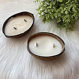 Соєва ароматична свічка в кокосі «Day at the Spa», фото 7