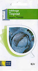 Насіння капусти червоноголової Топаз 0,3 г, Vinel' Seeds