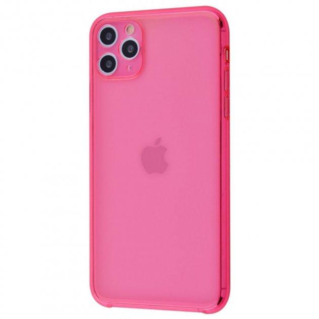 Чохол накладка Clear Case Full Camera для iPhone 11 Pro Pink/Рожевий, фото 1