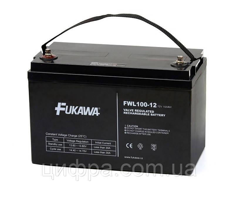 Акумуляторна батарея AGM FUKAWA FWL 100-12