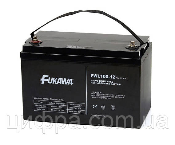 Акумуляторна батарея AGM FUKAWA FWL 100-12, фото 1