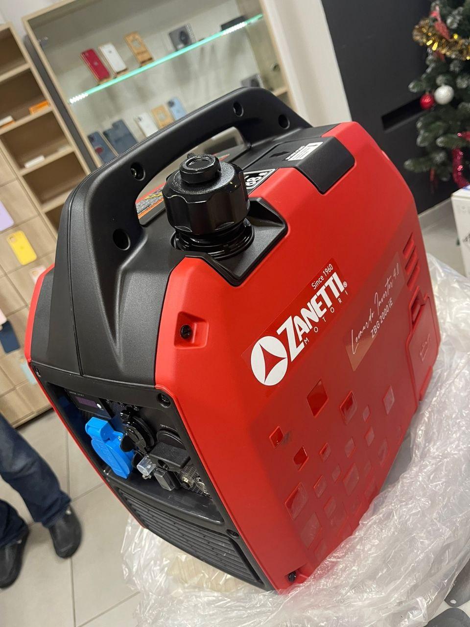 Инверторный Генератор 1,8 КВт Бензин Zanetti Италия — Купить Недорого ...