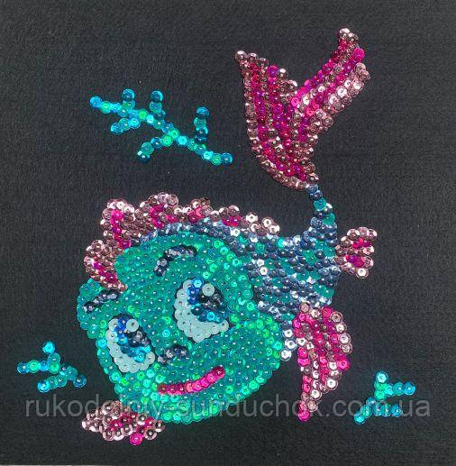 Набір для творчості з паєток ТМ Колібрі АРТ Морські пригоди, фото 1