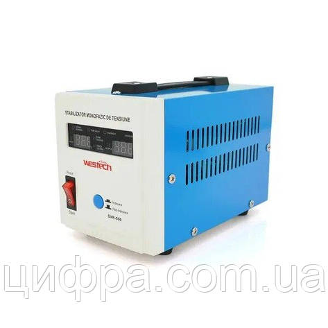 Стабілізатор Westech SVR-500VA (375Вт), фото 1