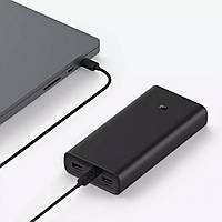 Power Bank 20000mAh USB-C 50W Повербанк Xiaomi Mi QC3.0 Black зовнішній акумулятор