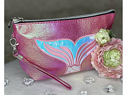 ❤️Косметичка жіноча дорожня, стильна, на блискавці, різні кольори