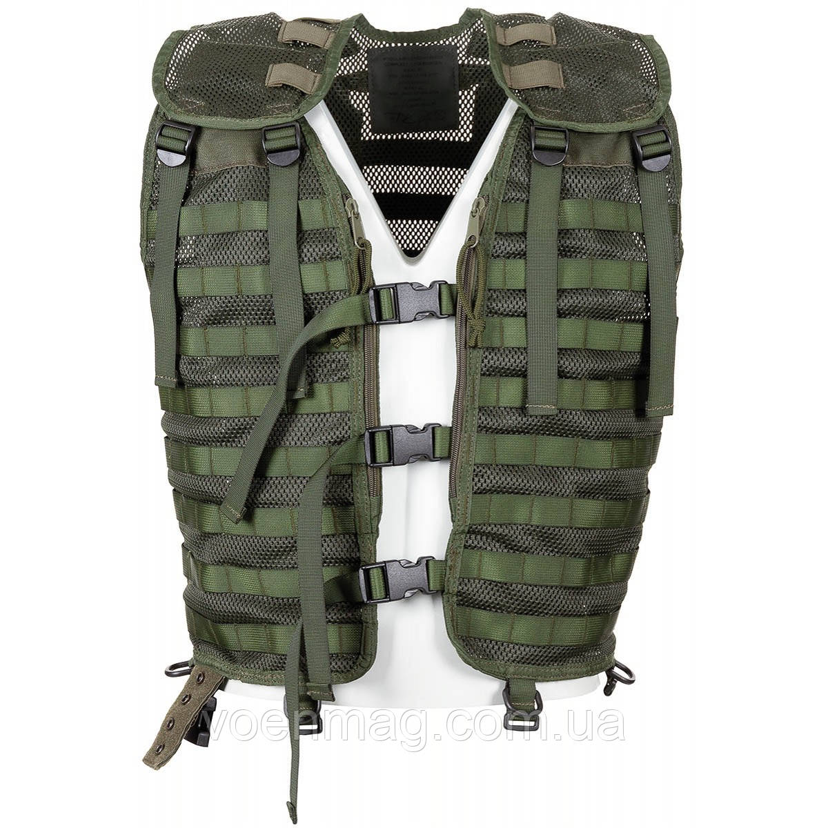 Розвантажувальний жилет Molle армії Голландії, Олива. ВС Голландії