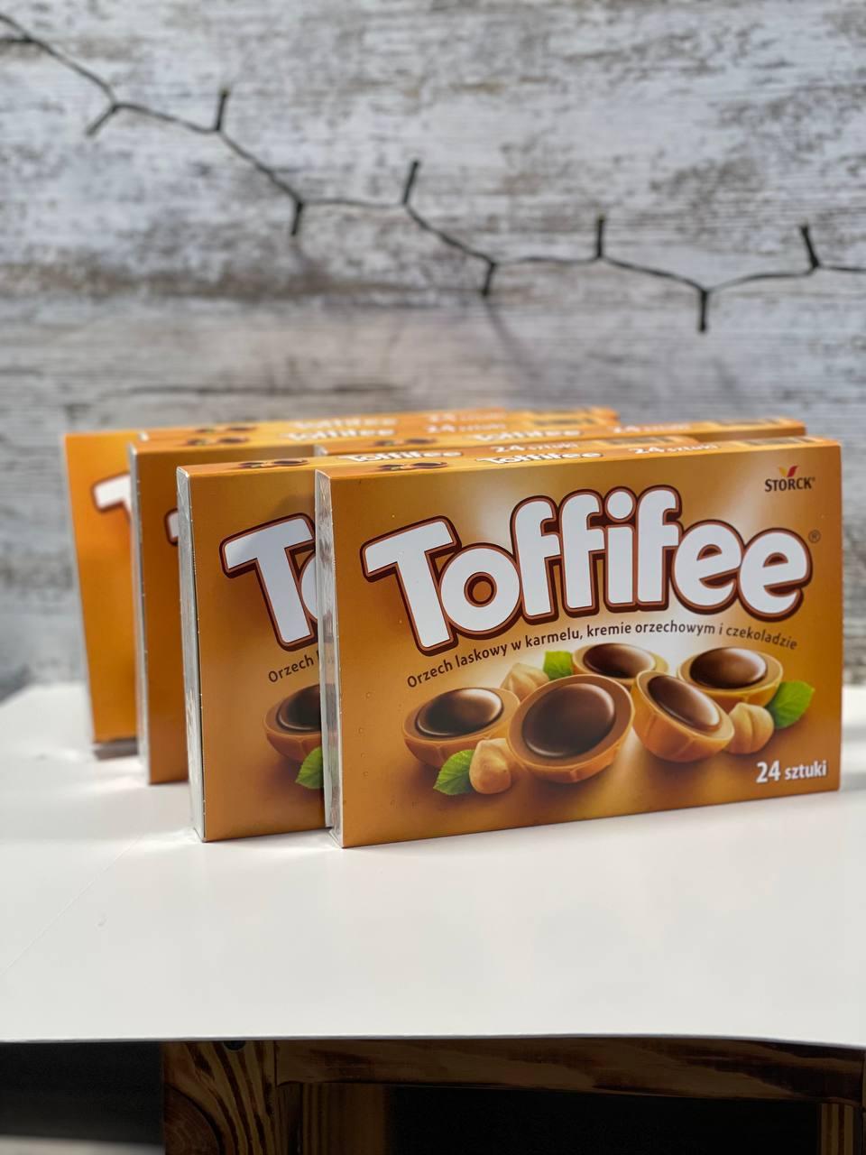 Конфеты Тоффифи-Конфеты Toffifee 24 шт, 200 гр, цена 168 грн — Prom.ua ...