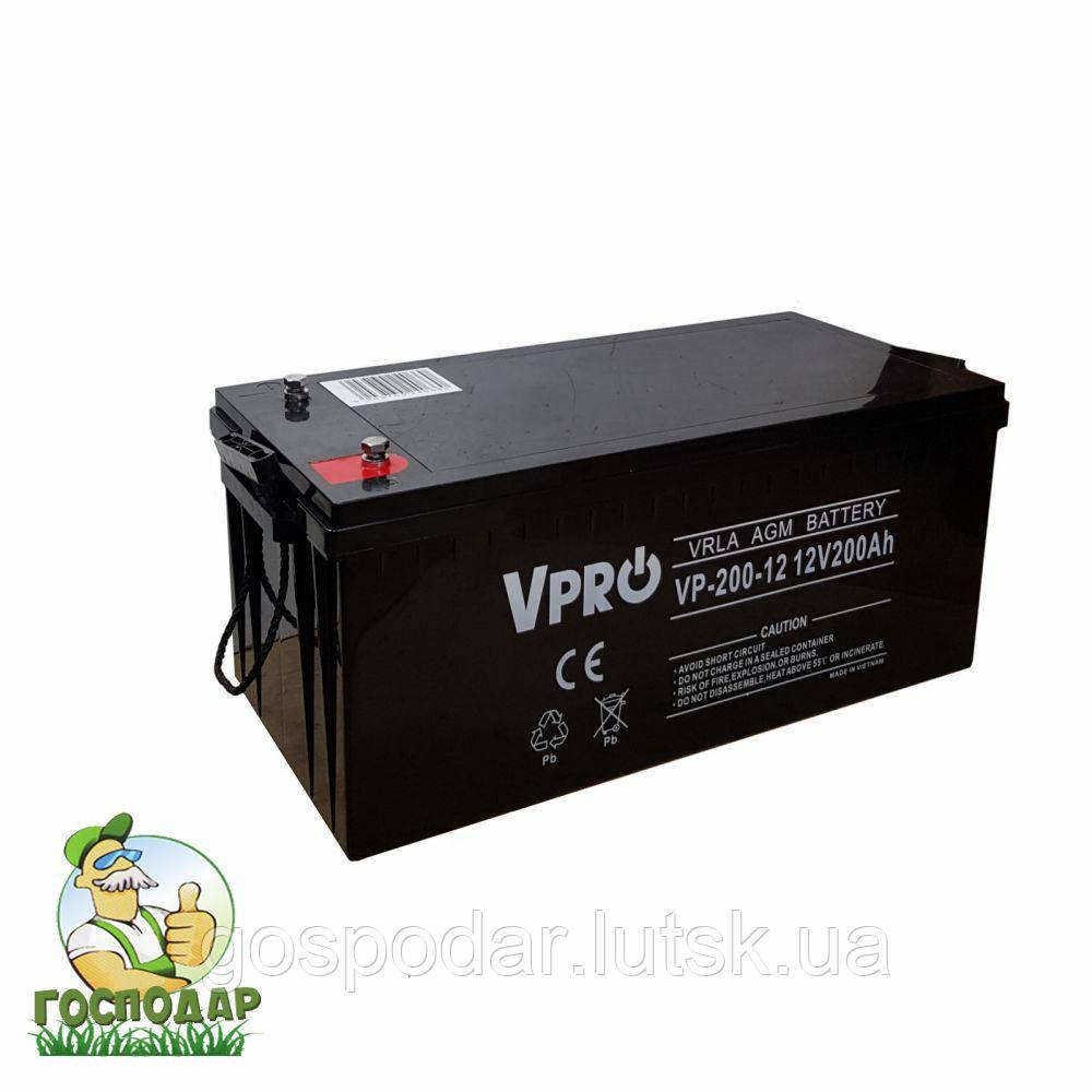 Акумулятор Volt AGM VRLA 12 V 200 Ah мультигелевий, фото 1