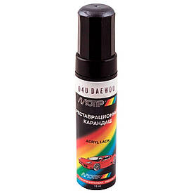 Олівець для авто Daewoo колір 04U сірий металік Motip 12мл