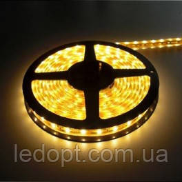 Світлодіодна стрічка SMD3528 4,8 W 60 LED/m IP 65 жовтий Yellow