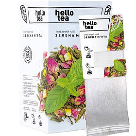 Чай трав'яний Hello tea "Зелена м ята"