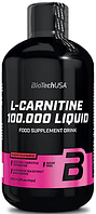 Жироспалювач BioTech — L-Carnitine 100.000 Liquid (500 мл)