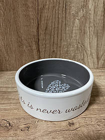 Керамічна миска для собак і кішок PETS HOME, Trixie 0,3 л/12 см