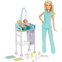 Barbie Барбі дитячий лікар DVG10 Baby Doctor Playset