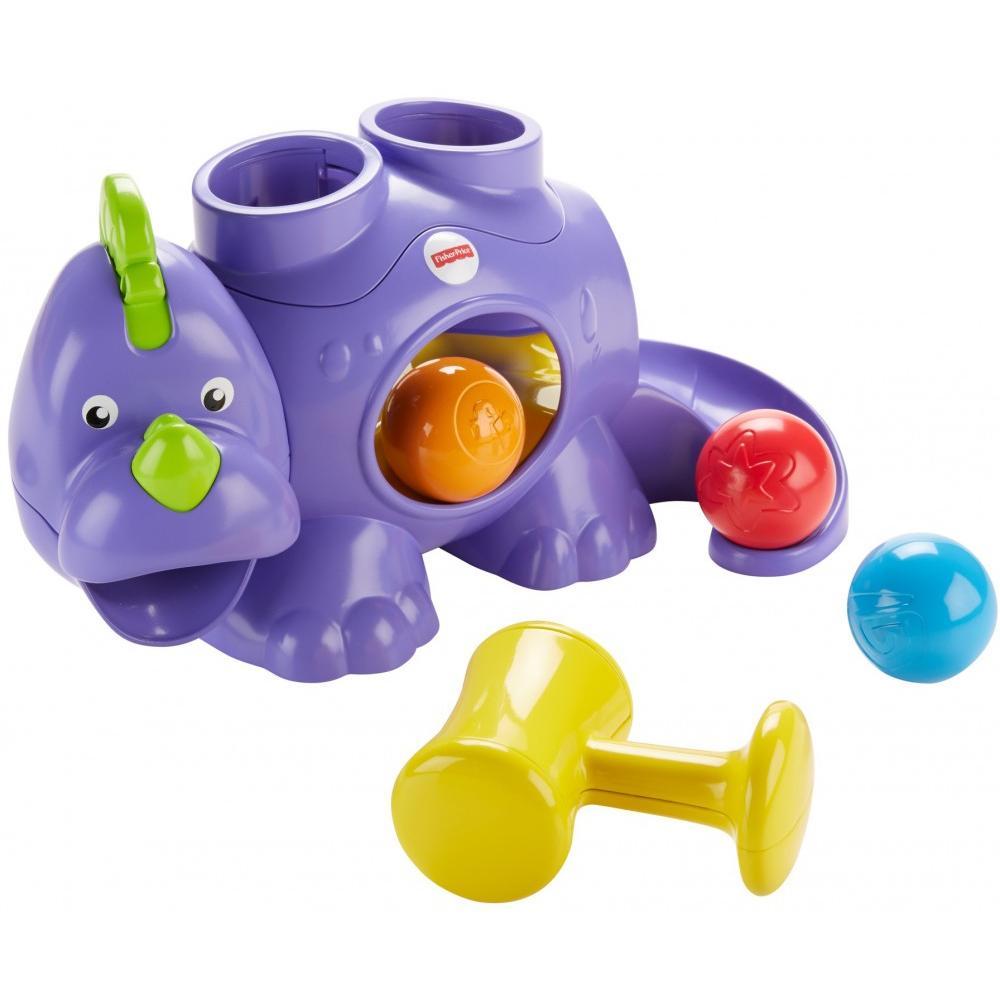Fisher-Price Розвивальна іграшка Динозаврик із кульками Whack-A-Saurus