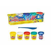 Play-Doh набор пластилина праздничный вечеринка 4 Sapphire Celebration Pack