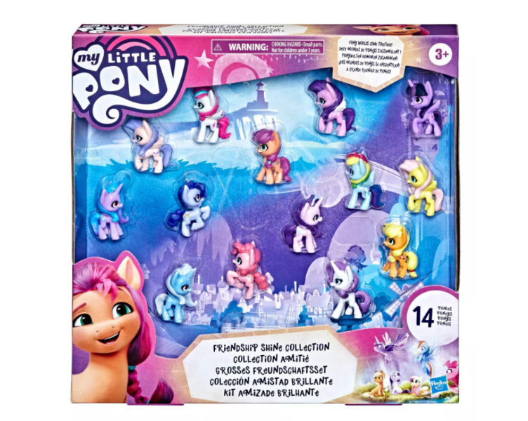 My little hotsell pony toy set