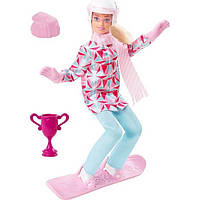 Barbie Барбі зимовий спорт сноубордистка HCN32 Winter Sports Snowboarder Blonde