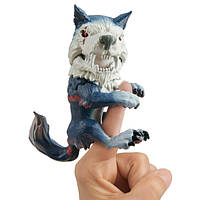 WowWee Fingerlings Интерактивный ручной волк Полуночный 3961 Midnight Untamed Dire Wolf