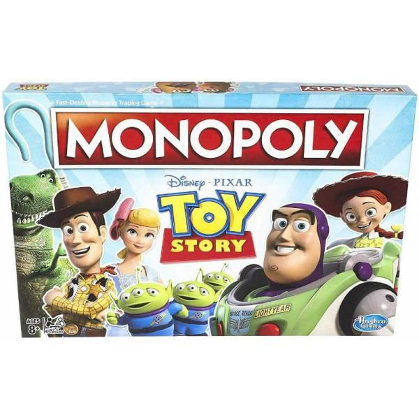 Hasbro Настільна гра монополія історія іграшок E5065000 Monopoly Toy Story Board Game