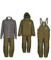Зимовий термокостюм Trakker CR3 3- Piece Winter Suit куртка+флісова кофта + штани напівкомбіне XL