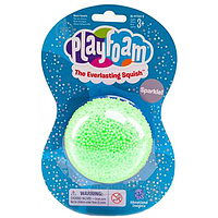 Playfoam Шариковый пластилин с блестками салатовый sparkle