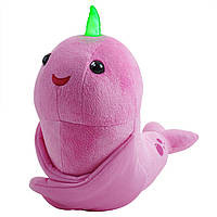 WowWee Fingerlings Мягкий интерактивный нарвал-обнимашка 3691 Rachel Plush Baby Narwhal hugs Pet Interactive