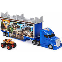 Hot Wheels Monster Jam Позашляховик джип автовоз трек 6058257 Transforming Hauler Monster Trucks El Toro Loco