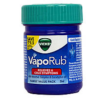 Викс Вапораб, Vicks VapoRub Cough Suppressant Topical Analgesic Ointment. 25 мл. Оригинал Индия!