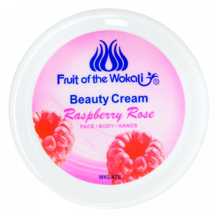 Крем для обличчя і тіла Wokali Raspberry Rose Beauty Creаm з ароматом малини 200 ml