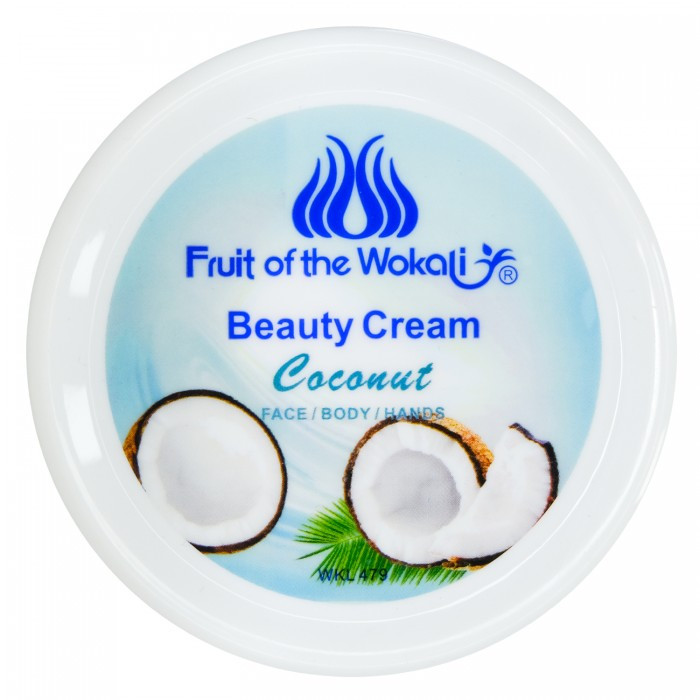Крем для обличчя і тіла Wokali Coconut Beauty Creаm з ароматом кокоса 200 мл