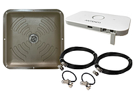 Антенный 4G wifi комплект маршрутизатор ANTENITI E5573 + панельная антенна ENERGY MIMO 2x15 дБ 1700-2700 МГц