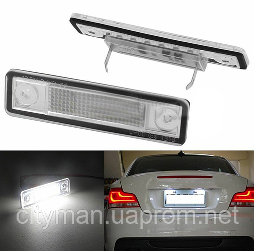 LED подсветка номера для OPEL (Опель) Astra F/G, Corsa B, Omega A/B ...
