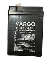 Акумуляторна батарея для ваг VARGO 6 V 4.5 Ah