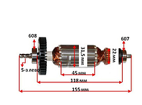 Якір лобзик Makita 4340 CT оригінал