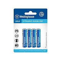 Батарейки щелочные ААА Westinghouse Dynamo Alkaline AAA LR03 бл4шт 0889554000007