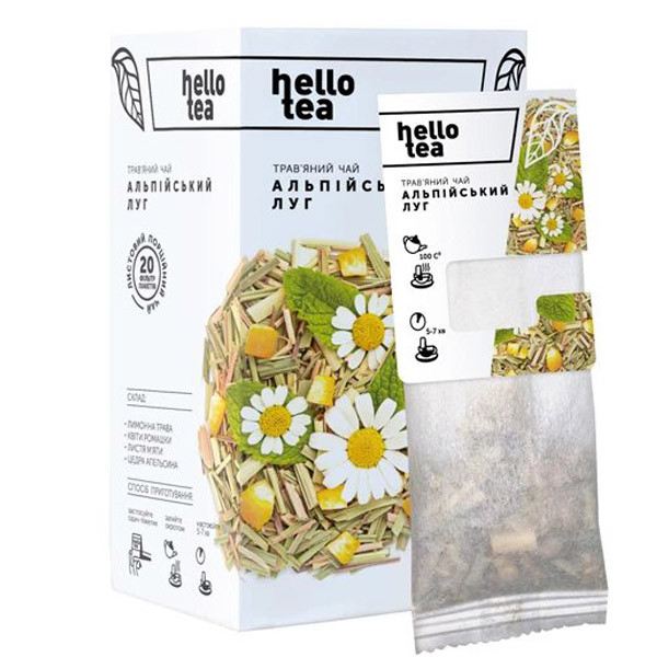 Чай травяной Hello tea "Альпийский луг" - фото 1 - id-p1732021868